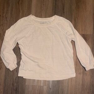 Loft long sleeve size xsmall top